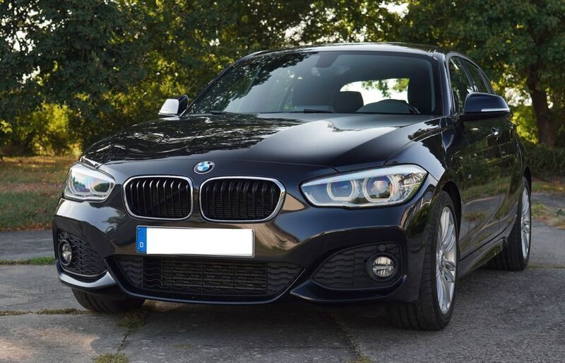 Schwarz Gebraucht 2017 BMW 116 M Sport Kleinwagen | 12.450 € (Guter Preis) - Bild 1/4