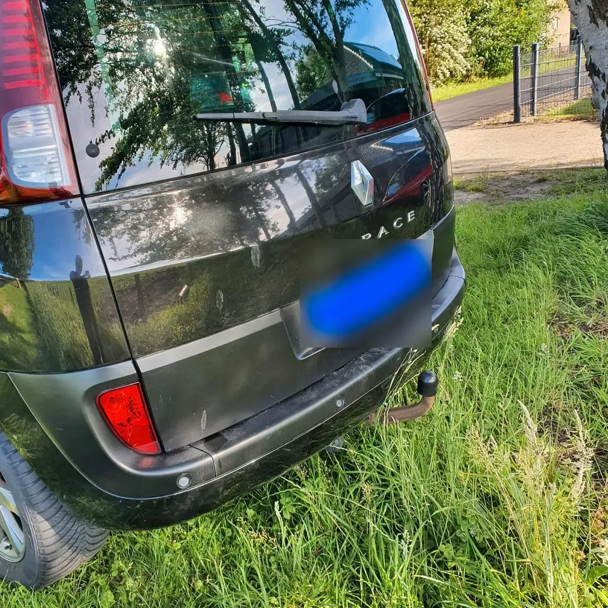 Gebraucht Renault Espace 173 PS (127 kW) 2010 Schwarz Van / Kleinbus