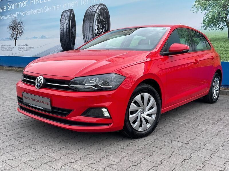 Flash rot Gebraucht 2018 VW Polo Kleinwagen | 13.990 € (Fairer Preis) - Bild 1/4