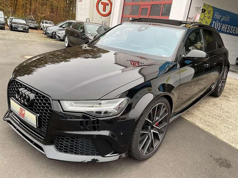 Mythosschwarz metallic Gebraucht 2018 Audi RS6 Performance Kombi | 64.666 € (Guter Preis) - Bild 1/4