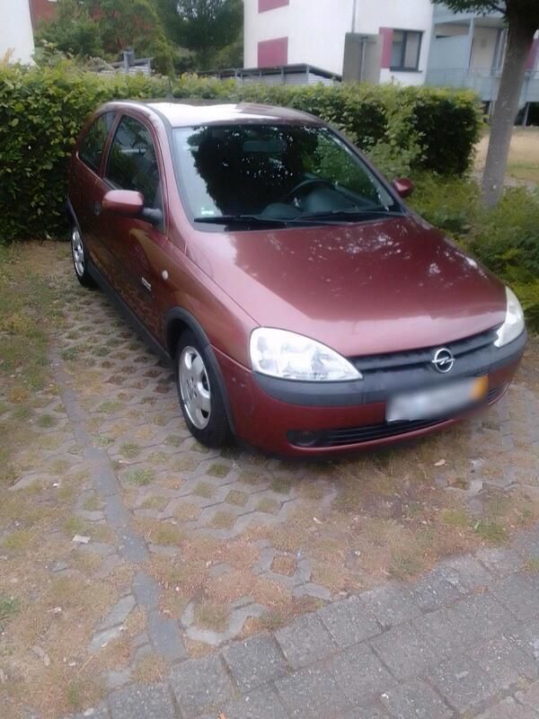 Rot Gebraucht 2001 Opel Corsa Kleinwagen | 400 € (Superpreis) - Bild 1/4