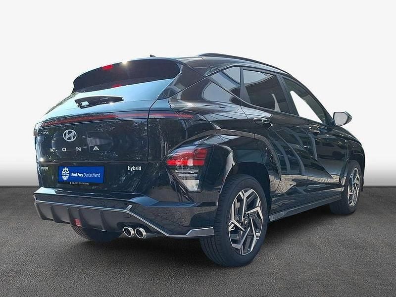 Gebraucht Hyundai Kona N Line 92 PS (67 kW) 2026 Schwarz SUV