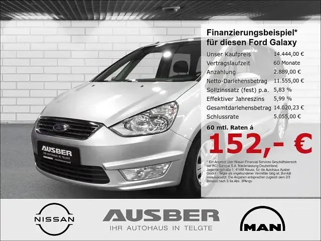 Gebraucht Ford Galaxy Trend 116 PS (85 kW) 2013 Van / Kleinbus