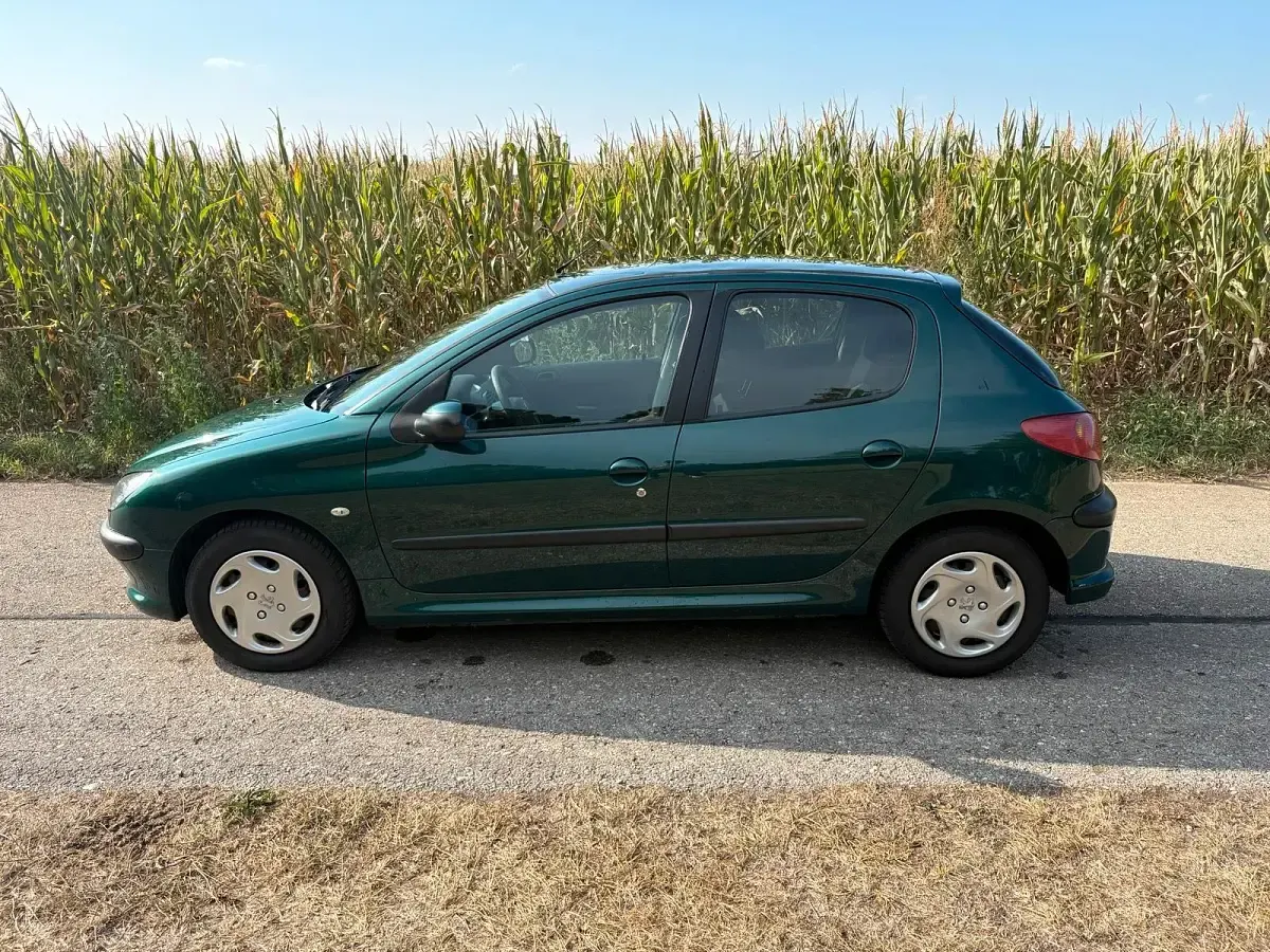 Gebraucht Peugeot 206 60 PS (44 kW) 2005 Grün Kleinwagen
