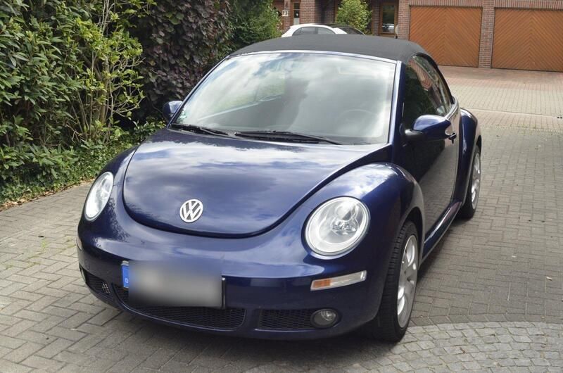 Blau Gebraucht 2007 VW Beetle Cabrio | 5.650 € (Fairer Preis) - Bild 1/4