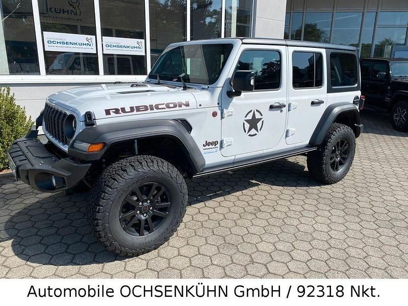 Weiß Neu 2024 Jeep Wrangler Rubicon SUV | 72.890 € (Teuer) - Bild 1/4