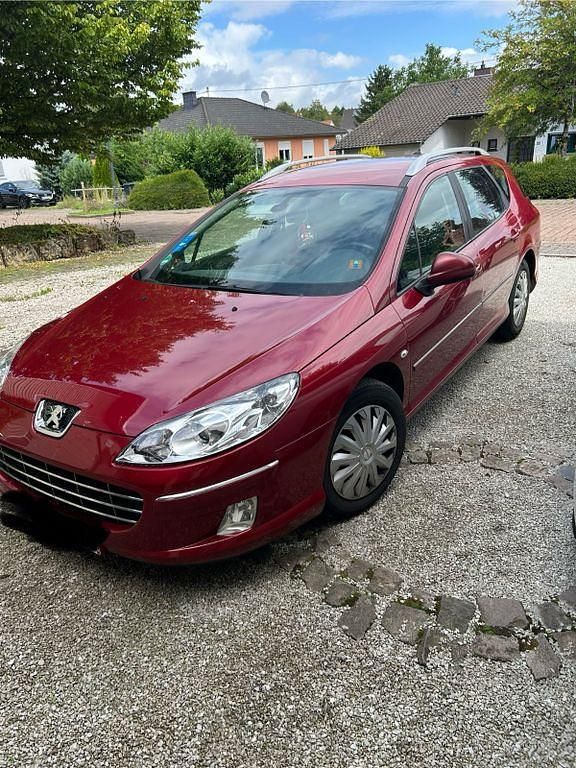 Rot Gebraucht 2010 Peugeot 407 Limousine | 1.400 € (Guter Preis) - Bild 1/4
