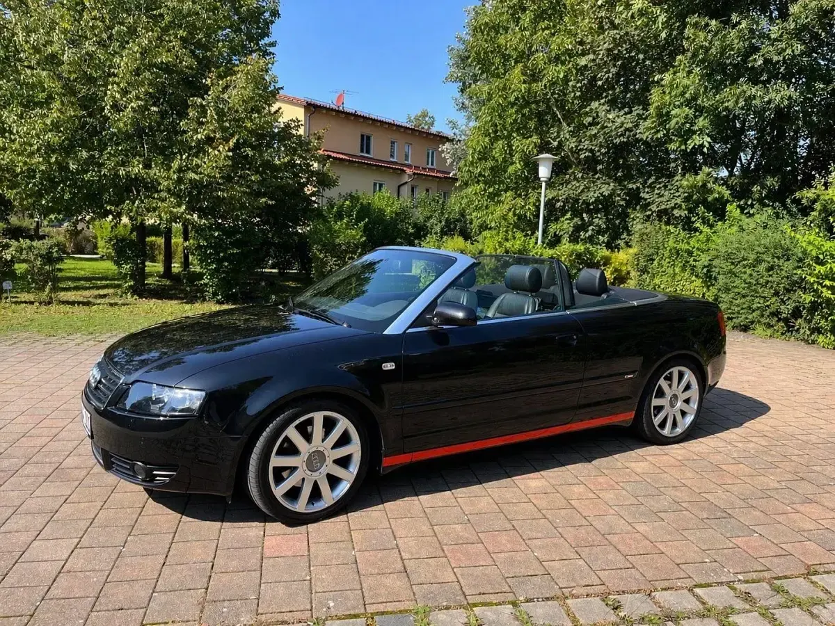 Gebraucht Audi Cabriolet Comfort 163 PS (119 kW) 2004 Schwarz Cabrio