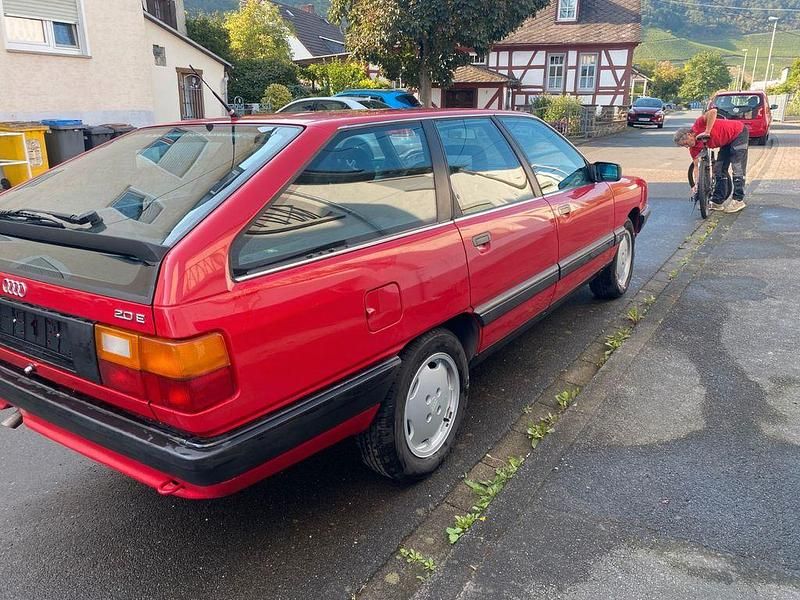 Gebraucht Audi 100 116 PS (85 kW) 1989 Rot Kombi