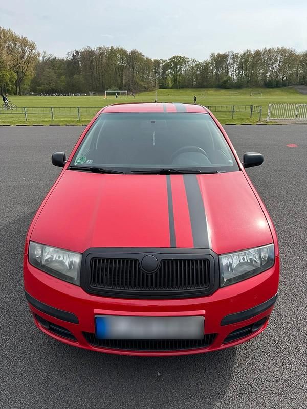 Gebraucht Skoda Fabia 60 PS (44 kW) 2007 Rot Kleinwagen