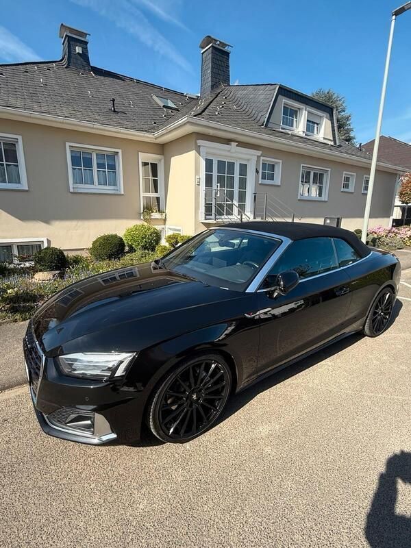 Schwarz Gebraucht 2020 Audi A5 Cabriolet Comfort Cabrio | 25.450 € (Fairer Preis) - Bild 1/4