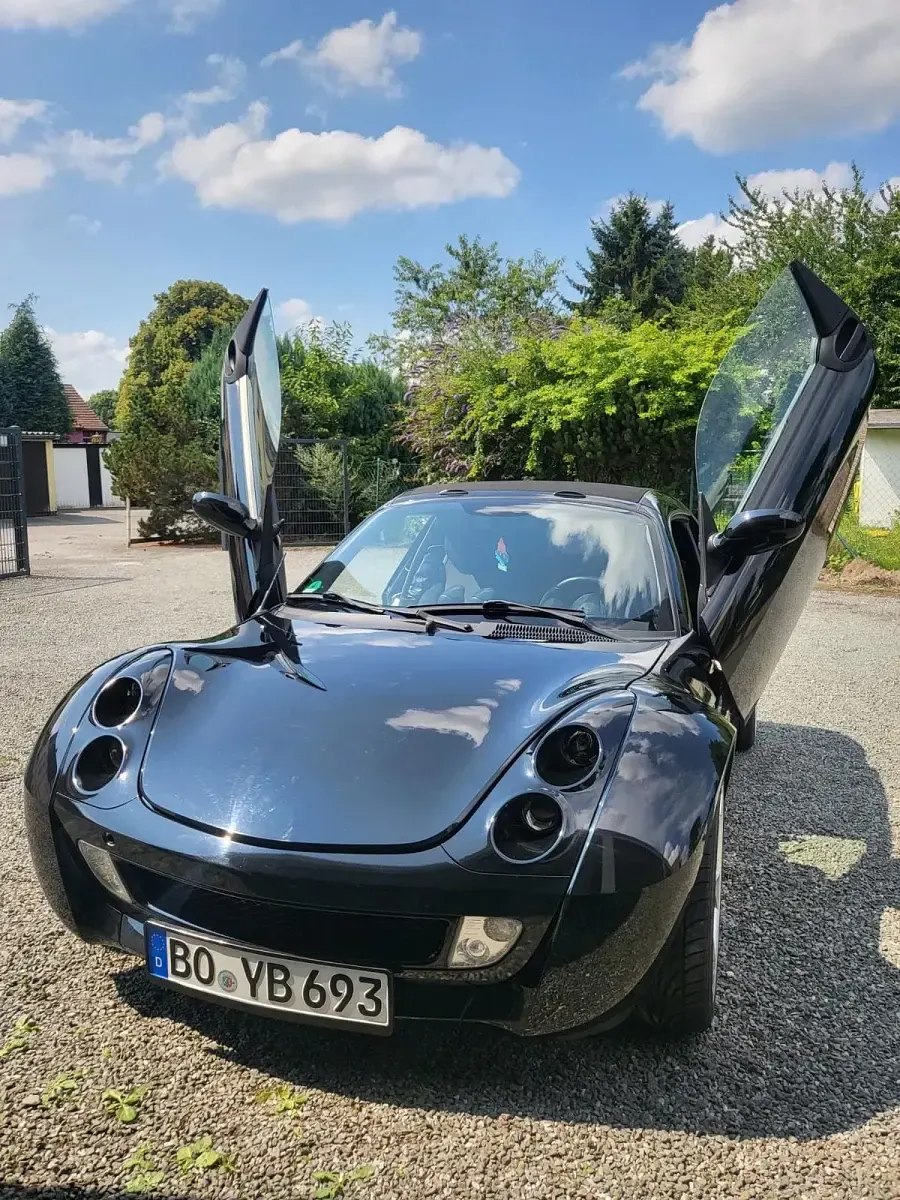 Gebraucht Smart Roadster Brabus 105 PS (77 kW) 2006 Schwarz Cabrio