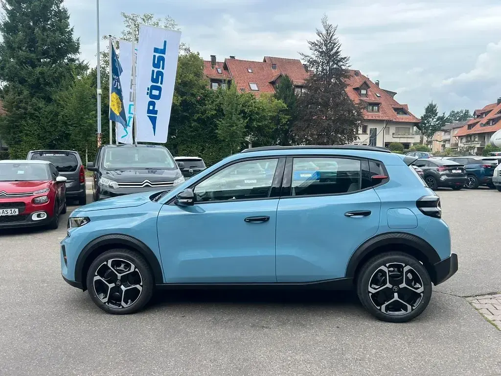 Neu Citroën e-C3 83 kW (113 PS) 2026 Blau Limousine