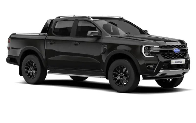 Obsidianschwarz metallic Neu 2024 Ford Ranger Wildtrack Abholung | 65.366 € - Bild 1/4