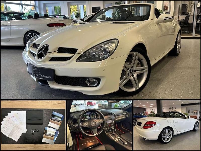 Weiß Gebraucht 2010 Mercedes SLK200 Sport Cabrio | 15.990 € (Etwas zu teuer) - Bild 1/3