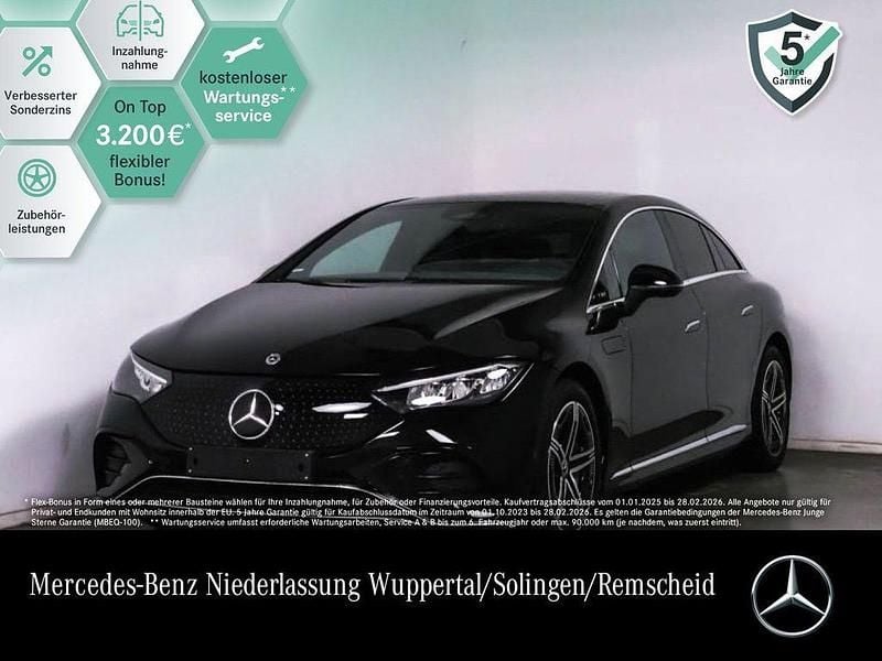 Unilack schwarz Gebraucht 2024 Mercedes EQE300 AMG Limousine | 46.990 € (Superpreis) - Bild 1/3