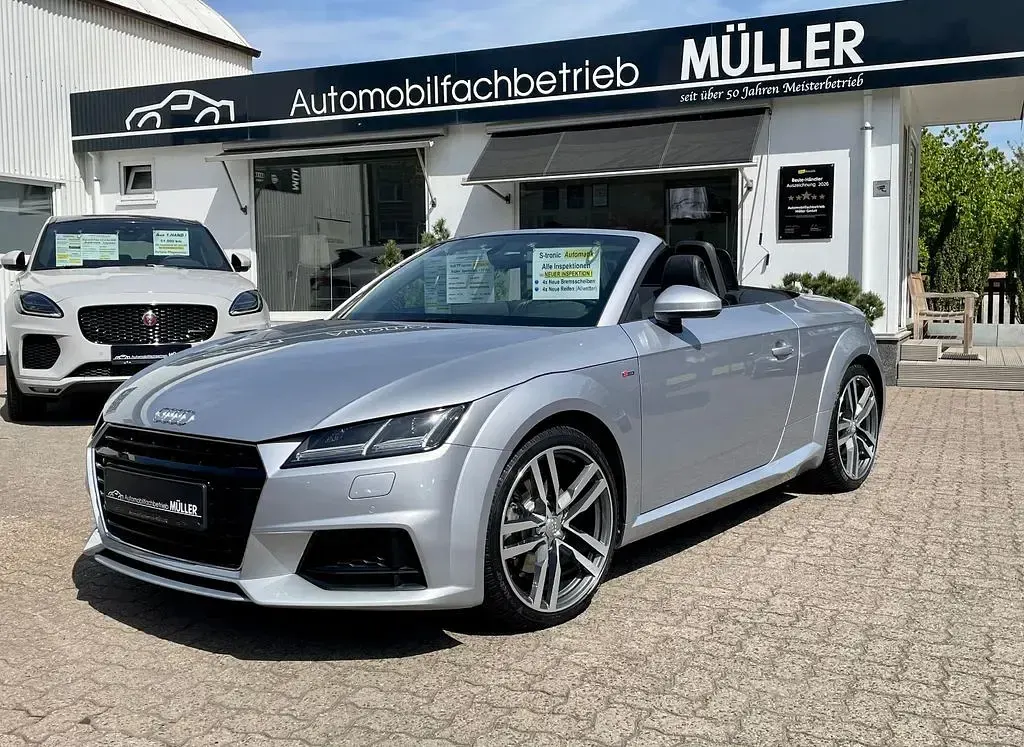 Gebraucht Audi TT Roadster S-Line 179 PS (131 kW) 2017 Silber Cabrio