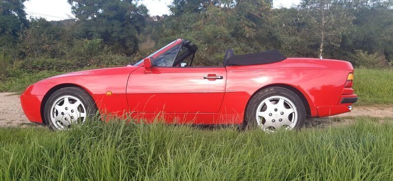 Rot Gebraucht 1989 Porsche 944 S2 Cabrio | 19.250 € - Bild 1/4