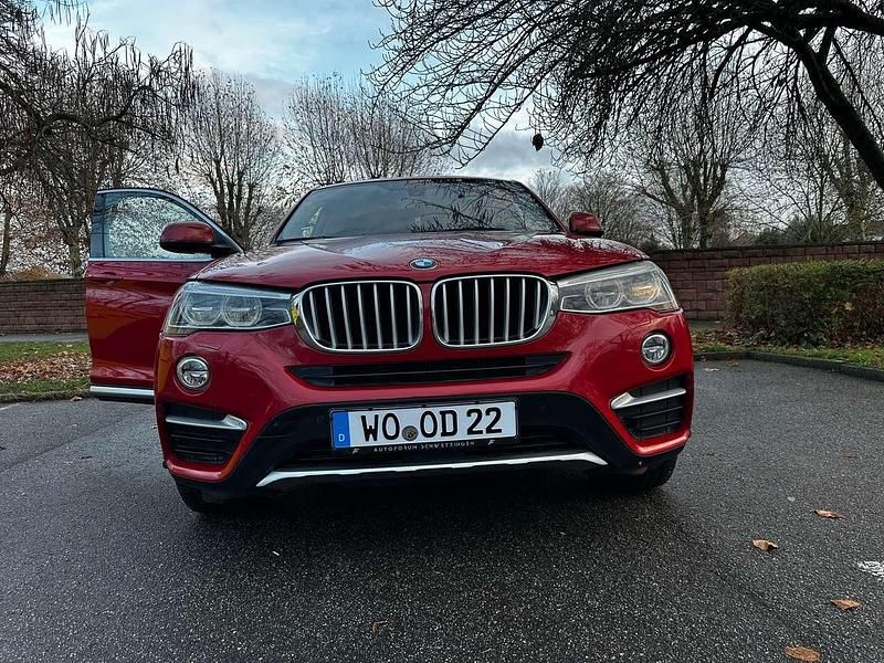 Rot Gebraucht 2016 BMW X4 xLine SUV | 18.500 € (Teuer) - Bild 1/4