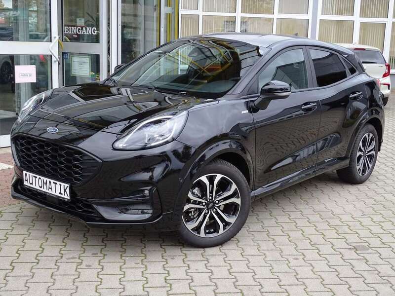 Obsidianschwarz metallic Gebraucht 2024 Ford Puma ST-Line SUV | 23.990 € (Fairer Preis) - Bild 1/4