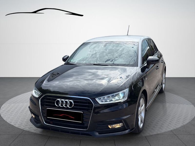 Schwarz Gebraucht 2015 Audi A1 Sportback S-Line Kleinwagen | 8.900 € (Fairer Preis) - Bild 1/4