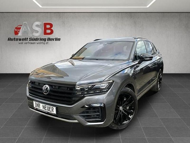 Siliziumgrau metallic Gebraucht 2019 VW Touareg R-line SUV | 50.999 € (Etwas zu teuer) - Bild 1/4
