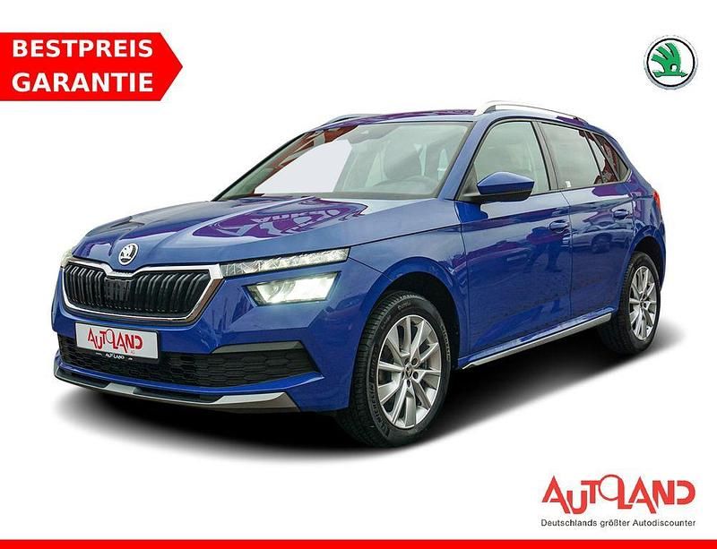 Blau Gebraucht 2021 Skoda Kamiq Style SUV | 17.950 € (Fairer Preis) - Bild 1/4