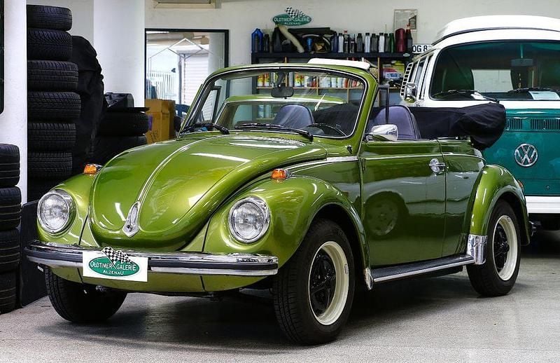 Gebraucht VW Käfer 44 PS (32 kW) 1972 Moos metallic Cabrio