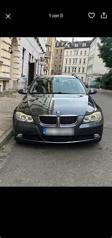 Grau Gebraucht 2007 BMW 320 Kombi | 1.399 € (Superpreis) - Bild 1/4