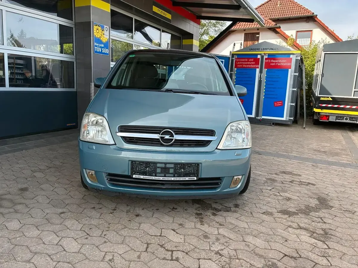Gebraucht Opel Meriva 100 PS (73 kW) 2005 Grün Van / Kleinbus