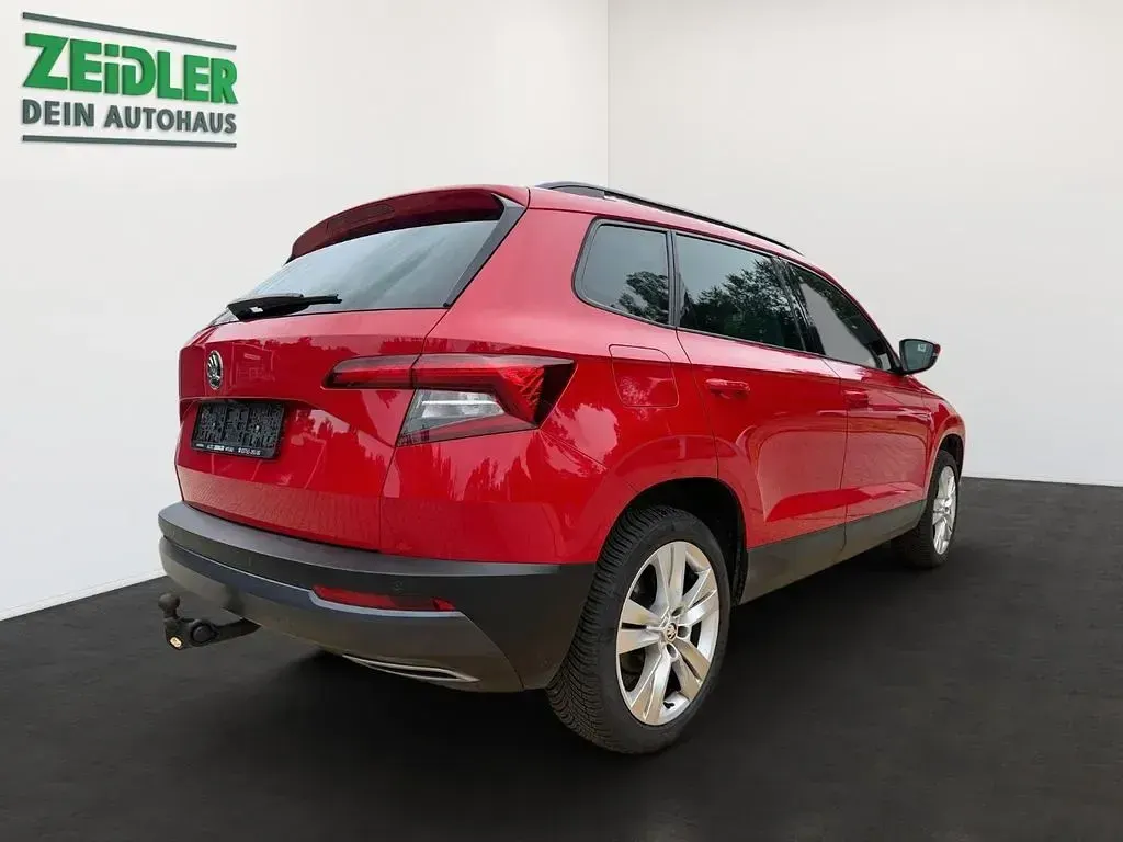 Gebraucht Skoda Karoq Style 150 PS (110 kW) 2018 Velvet rot SUV