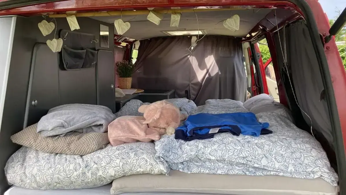 Gebraucht VW T4 77 PS (56 kW) 1998 Rot Van
