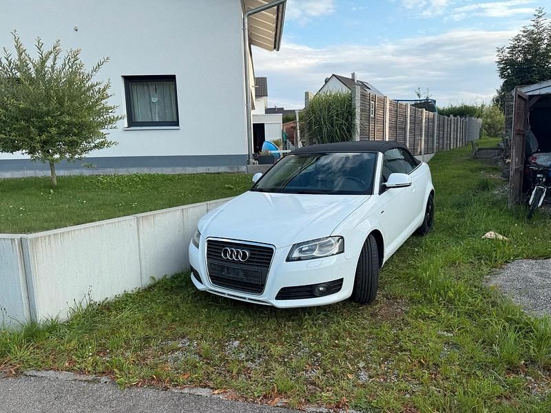 Weiß Gebraucht 2008 Audi A3 S-Line Cabrio | 14.500 € - Bild 1/4