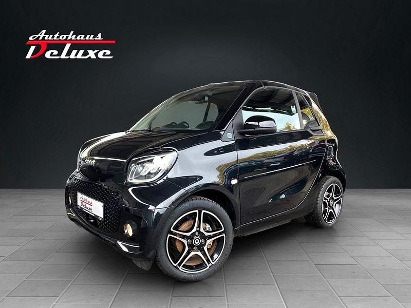 Schwarz Gebraucht 2020 Smart ForTwo Electric Drive Prime Cabrio | 12.900 € (Fairer Preis) - Bild 1/4