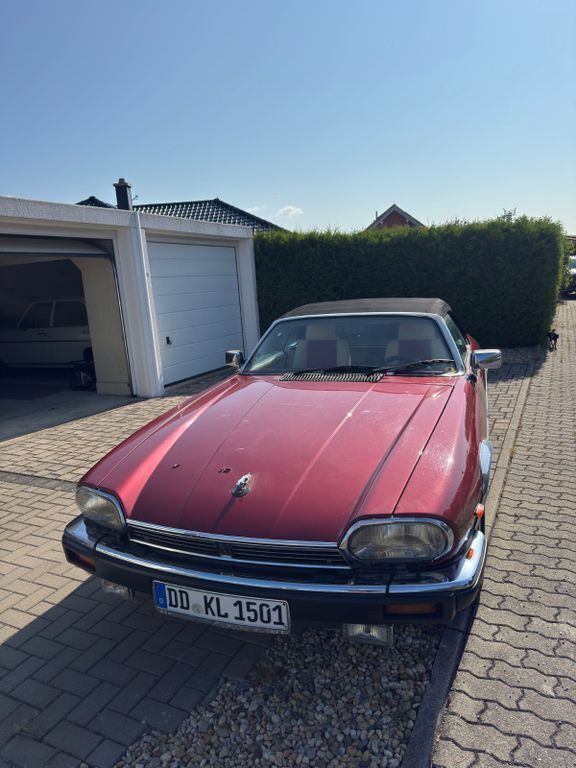 Rot Gebraucht 1988 Jaguar XJS Cabrio | 17.000 € - Bild 1/4