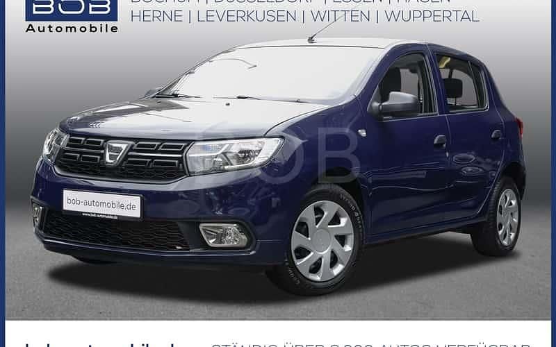Blau Gebraucht 2017 Dacia Sandero Ambiance Kleinwagen | 8.444 € (Etwas zu teuer) - Bild 1/4