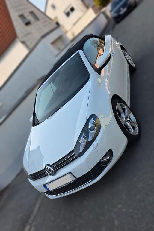 Gebraucht VW Golf Cabriolet Exclusive 160 PS (117 kW) 2012 Weiß Cabrio
