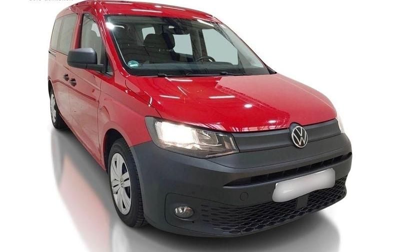 Gebraucht VW Caddy Maxi IQ Drive 122 PS (89 kW) 2022 Rot Van / Kleinbus