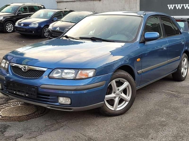 Blau Gebraucht 1997 Mazda 626 Limousine | 2.990 € - Bild 1/4