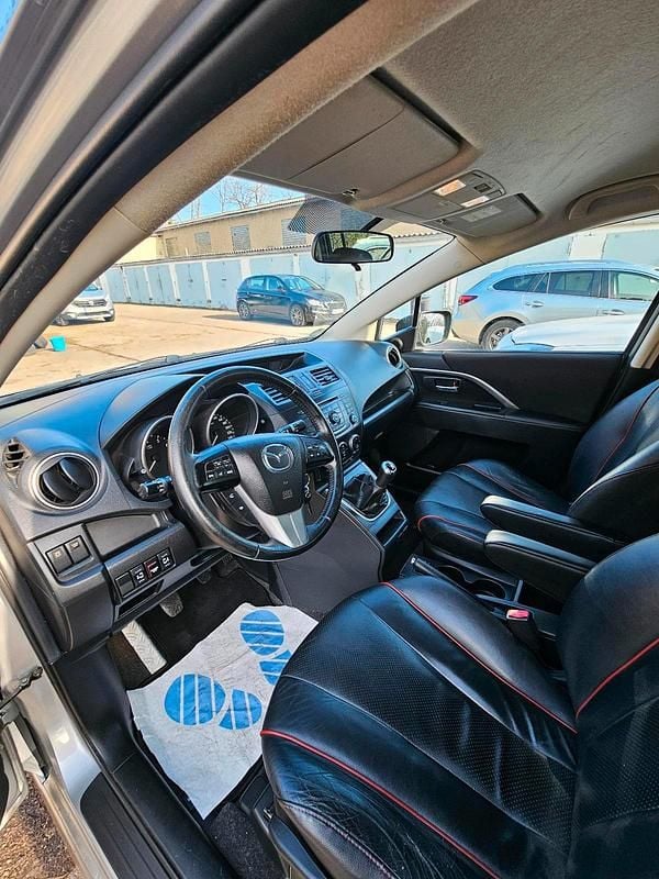 Gebraucht Mazda 5 150 PS (110 kW) 2012 Silber Van / Kleinbus