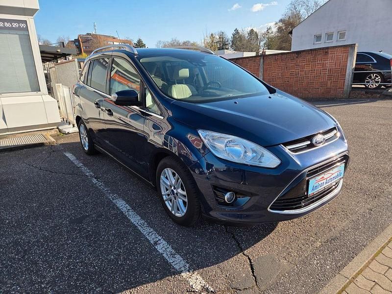 Gebraucht Ford Grand C-Max Titanium 163 PS (119 kW) 2013 Blau Van / Kleinbus