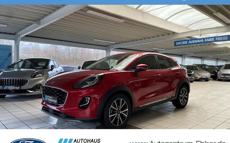 Gebraucht Ford Puma Titanium 125 PS (91 kW) 2021 Rot SUV