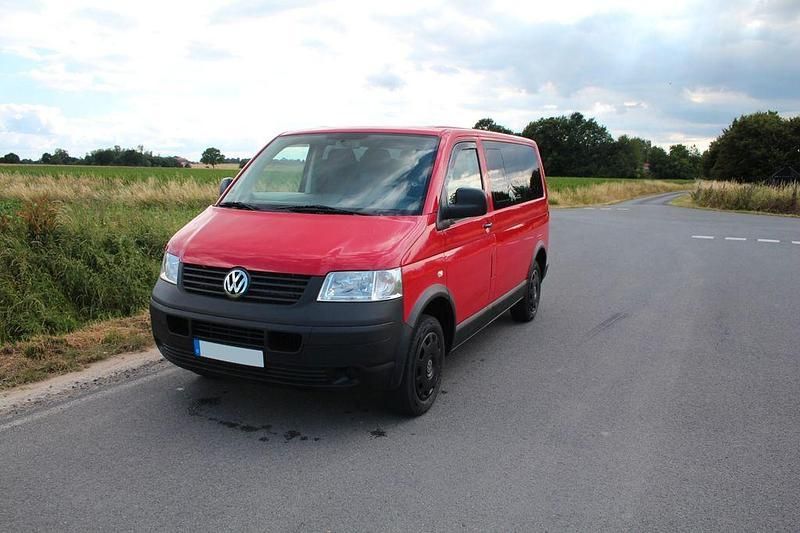 Rot Gebraucht 2008 VW T5 Van | 14.000 € - Bild 1/4