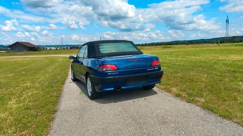 Gebraucht Peugeot 306 Cabriolet 101 PS (74 kW) 1997 Blau Cabrio