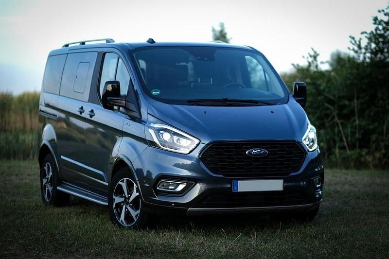 Blau Gebraucht 2021 Ford Tourneo Custom Active Van / Kleinbus | 36.900 € (Superpreis) - Bild 1/4