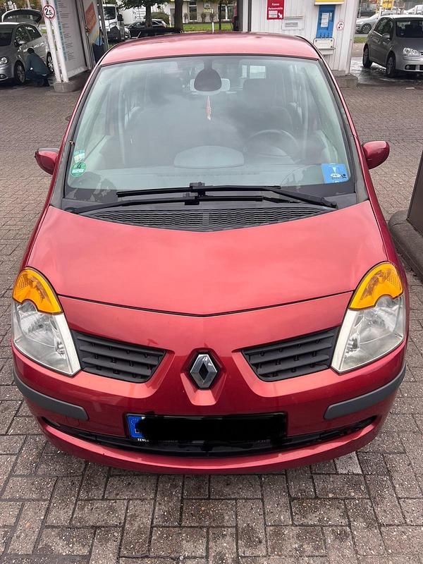 Rot Gebraucht 2004 Renault Modus Van / Kleinbus | 1.250 € (Guter Preis) - Bild 1/4