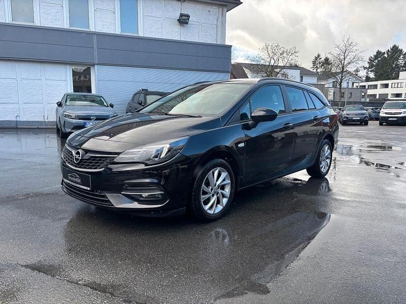 Gebraucht Opel Astra 110 PS (80 kW) 2021 Schwarz Kombi