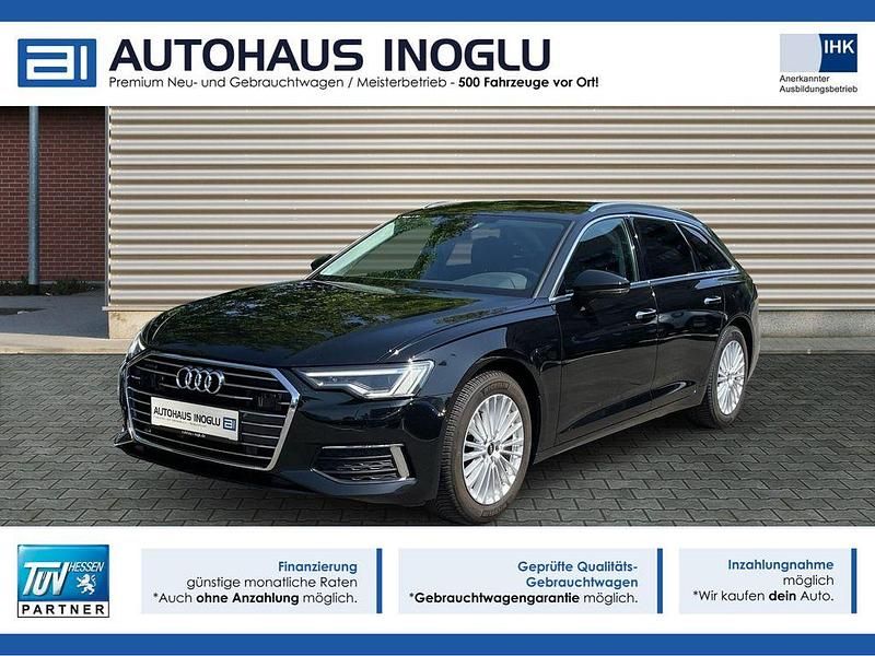 Schwarz mythosschwarz metallic (metallic) Gebraucht 2023 Audi A6 Design Kombi | 35.880 € (Guter Preis) - Bild 1/4