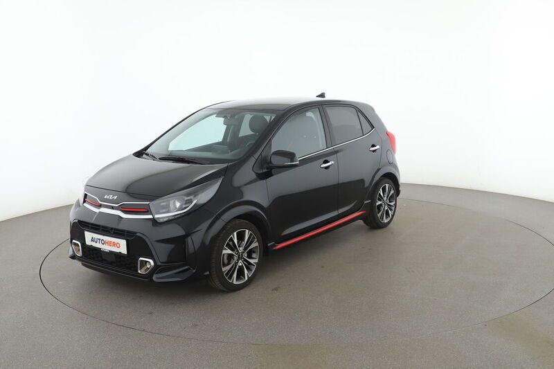 Schwarz Gebraucht 2022 Kia Picanto GT-Line Kleinwagen | 17.190 € (Fairer Preis) - Bild 1/4