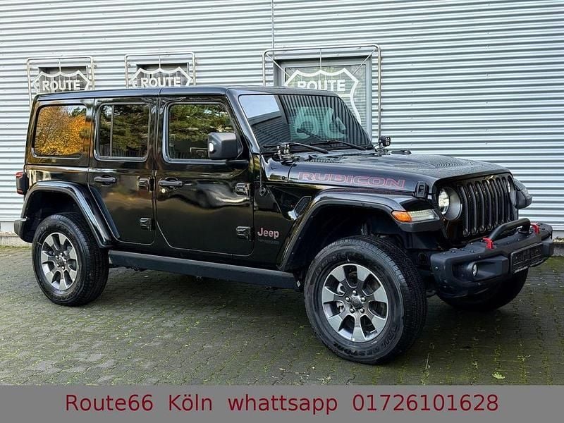 Schwarz Gebraucht 2022 Jeep Wrangler Rubicon SUV | 44.950 € (Superpreis) - Bild 1/4